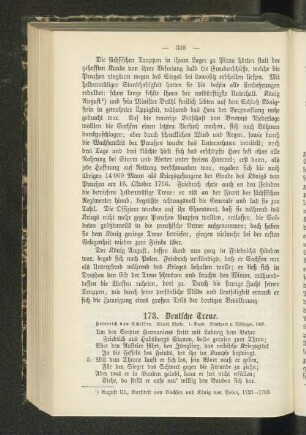 173. Deutsche Treue.
