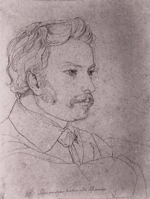 Bildnis des Malers Carl Georg Christian Schumacher