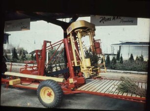 Fotografie: Forsttechnik, Erntetechnik, Erntemaschine, Pflanzenzucht
