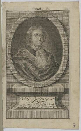 Bildnis des Veit Ludewig von Seckendorf
