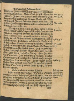 Gebrauch des dritten Theils.