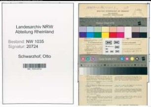 Entnazifizierung Otto Schwarzhof , geb. 10.11.1901 (Steiger)