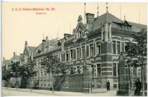 Riesa. 2. K.S. Pionier-Bataillon No. 22 - Kaserne