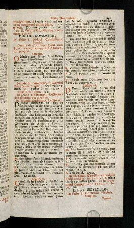 943-960, Die XIII. Novembris