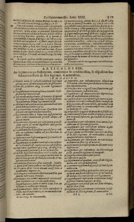 Articulus XXIII.
