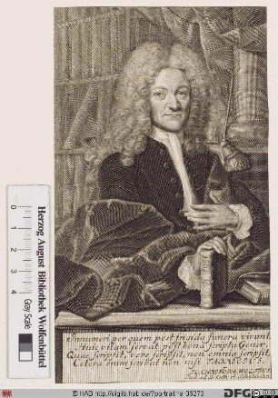 Bildnis Johann Albert Fabricius