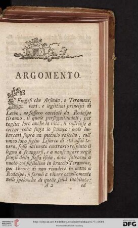 Argomento