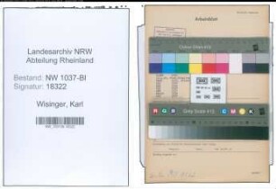 Entnazifizierung Karl Wisinger , geb. 19.12.1887 (Beamter)