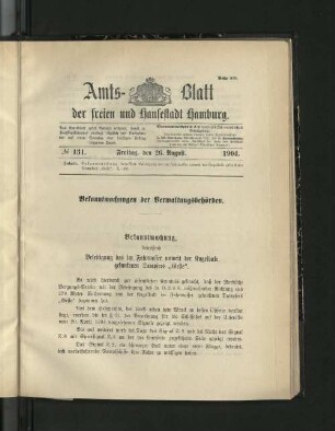 No. 131, 26. August 1904.