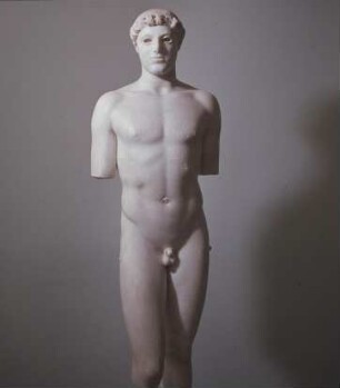 Athen, Akropolis-Museum. Kritios-Knabe, um 480 v. Chr. Parischer Marmor