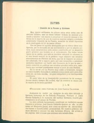 "Reliquias": Obra póstuma de José García Calderón.