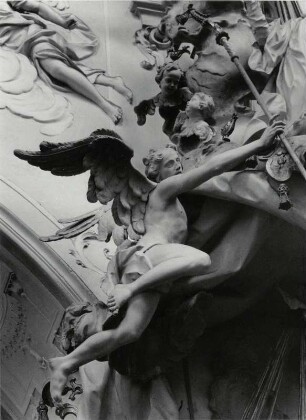 Engel an der Kanzel in der Klosterkirche Ochsenhausen
