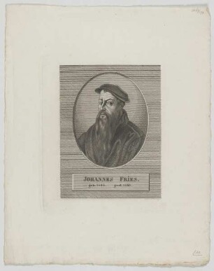 Bildnis des Johannes Fries