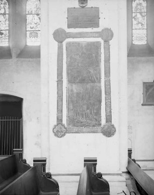 Grabplatte des Dietrich von Bocksdorf