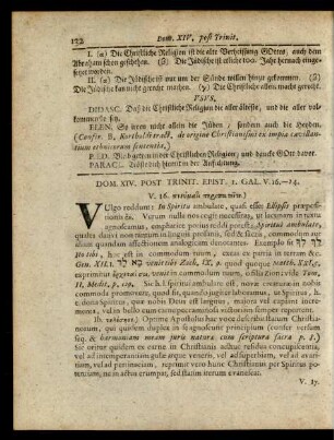 Dom. XIV. Post Trinit. Epist. I. Gal. V. 16.-24.