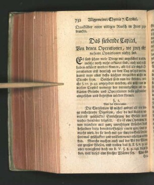Das siebende Capitel.