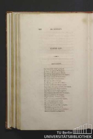 Canto XIV. Argument.