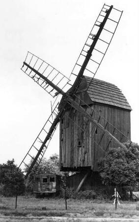 Huy-Pabstorf. Mühle Scharenberg, Bockmühle, 19. Jh. (nach 1989/90 beseitigt)