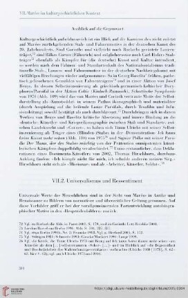 VII.2: Universalismus und Ressentiment