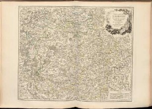 Carte Du Duché De Luxembourg, dans laquelle on trouve la partie Meridionale & limitrophe De La Seigneurie De Lyege : Avec privilege