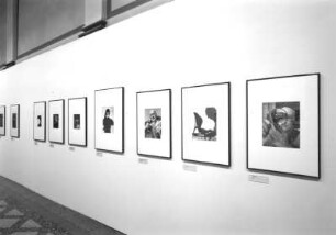 Dresden. Albertinum. Ausstellung (des Kupferstich-Kabinetts) "Andreas Feininger - photographs 1928-1988", 5.11.2000-14..2001. Raumaufnahme