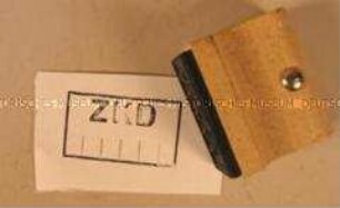 Stempel (Abdruck angefügt)