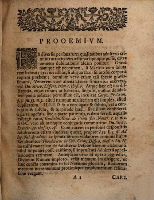Friderici Philippi, IC. Et Fac. Ivrid. In Acad. Lips. Assessoris Celeberrimi Commentatio Ivridica De Advlterio Desponsatorvm Vvlgo vom Ehebruch der Verlobten