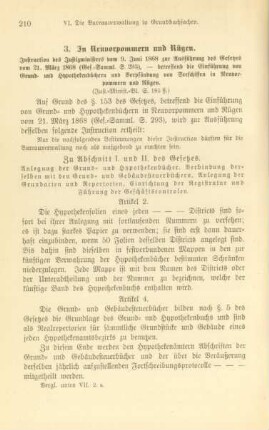 3. In Neuvorpommern und Rügen