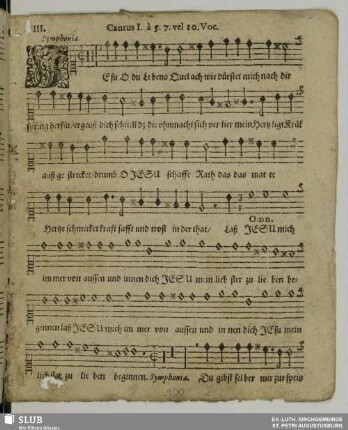 VIII. Jesu o du Lebensquell