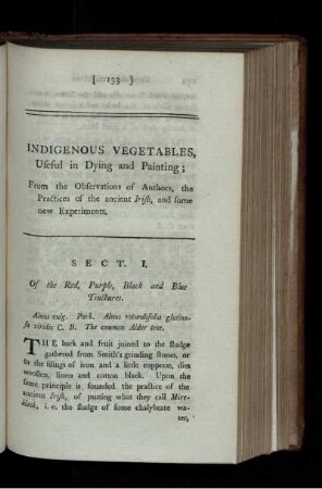 Indigenous Vegetables, usuful in Dying and Painting; ...
