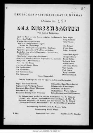 Der Kirschgarten
