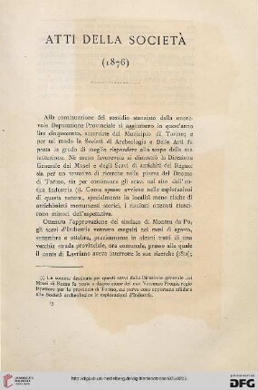 Atti della Società (1876)