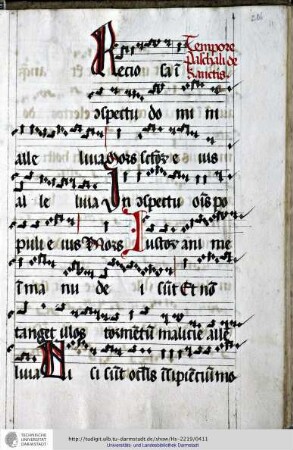 Proprium de sanctis, pars aestivalis