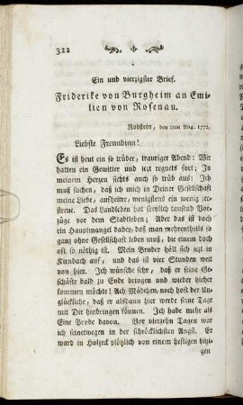 Ein und vierzigster Brief. - Fünf und vierzigster Brief.