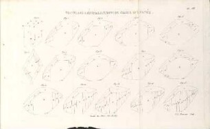 Illustration: Pl. VII. Nouvelles Cristallisations De Chaux Sulfatée