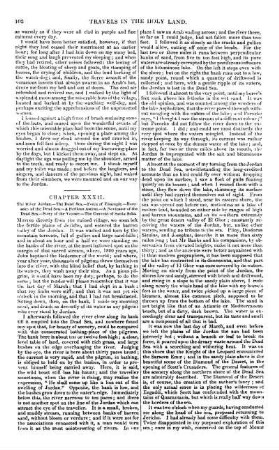 The River Jordan. The Dead Sea. Force of Example. Buoyancy of the Dead Sea. A Perilous Ascent. A Navigator of the Dead Sea. Story of the Voyage. The Convent of Santa Saba,