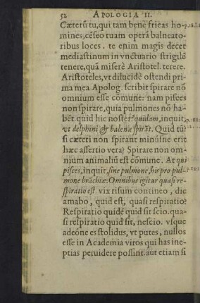 Apologia II. Pro Porphyrio. [Seite 52 - 103]