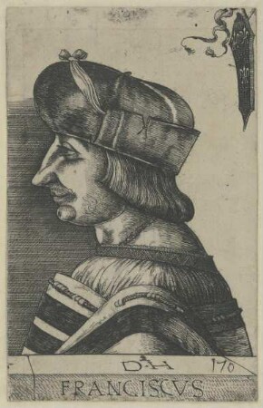 Profilbildnis des Königs Franz I. von Frankreich