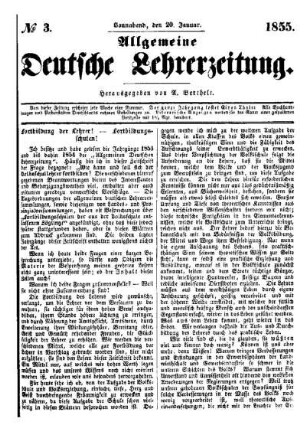 Fortbildung der Lehrer! - Fortbildungsschulen!
