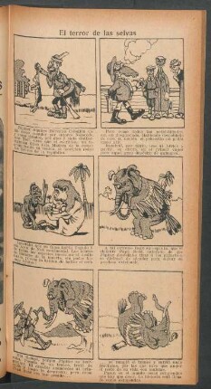 El terror de las selvas - [Cómic]