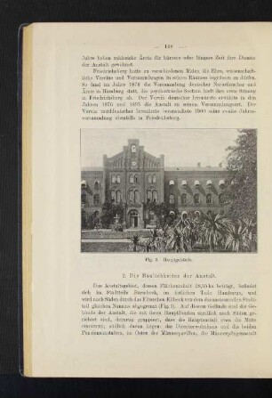 2. Die Baulichkeiten der Anstalt.