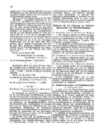 Geschäftsführungskosten der Betriebsvertretungen : [Amtlicher Teil]