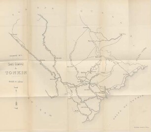 Carte No. 1 - Carte Générale du Tonkin