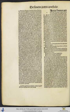 In festo apostolorum Petri et Pauli