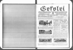 Gesolei - Offizielle Tageszeitung der Großen Ausstellung Düsseldorf 1926 für Gesundheitspflege, soziale Fürsorge und Leibesübungen