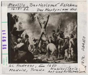 Bartolomé Estéban Murillo: Das Martyrium des Hl. Andreas. Madrid, Prado