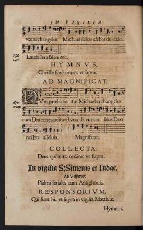 In vigilia S: Simonis et Iudae.