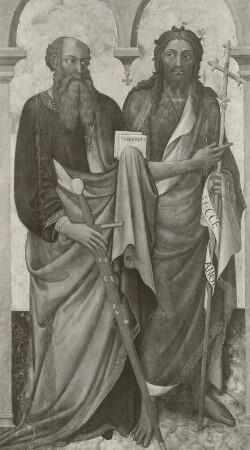 Apostel Paulus und Johannes der Täufer