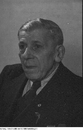 Otto Buchwitz, Porträts des Politikers, 1970?