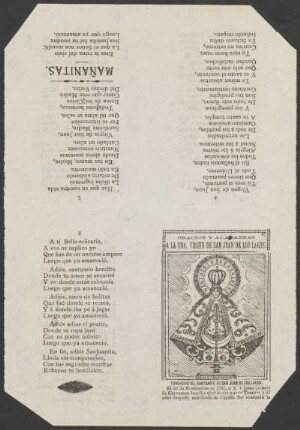 Oración y alabanzas a la Sma. Virjen de San Juan de los Lagos